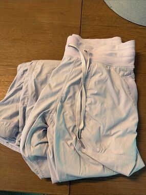 lululemon athletica dusty blue Ribbed-Waist Track Joggers